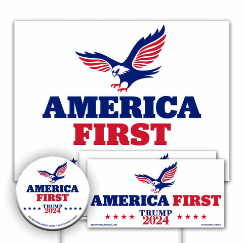 America FIrst 2024 Yard Sign Kit