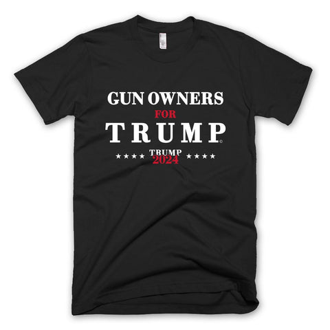 Gun Owners for Trump 2024 T-shirt
