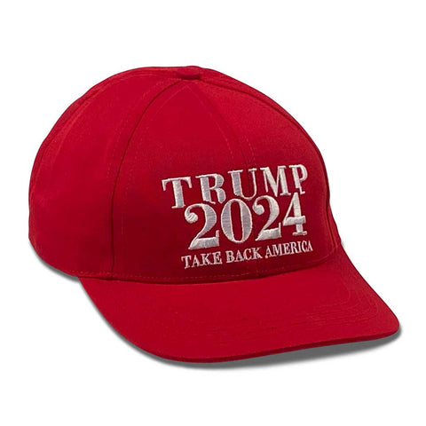 Trump 2024 Hat - Red - Made In USA
