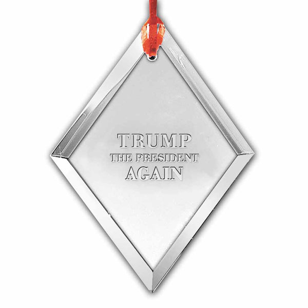 Trump The President Again - Ornament