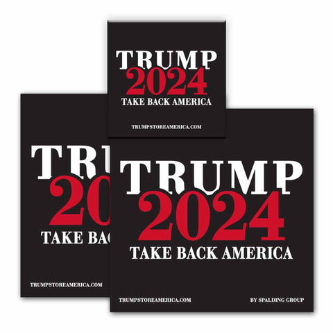 Trump 2024 Bumper & Button Kit