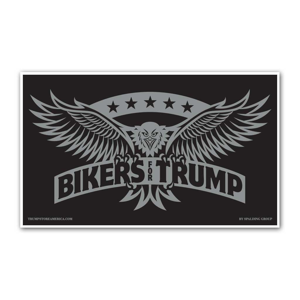 Bikers for Trump Vinyl 5' x 3' Banner