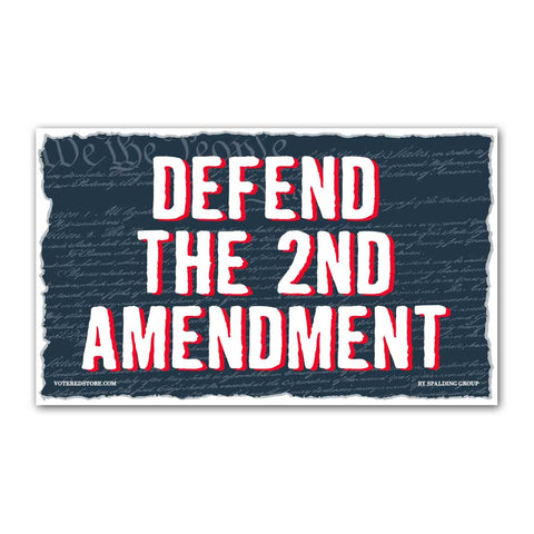 Defend the 2nd Amendment Vinyl 5' x 3' Banner