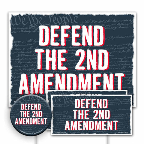 Yard Sign Kit - Defend the 2nd Amendment