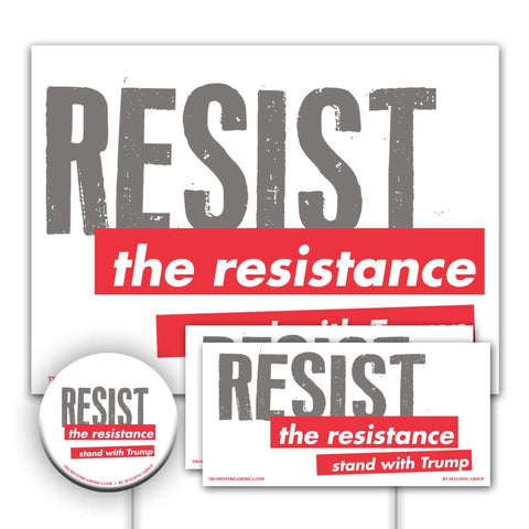 Yard Sign Kit - Resist the Resistance