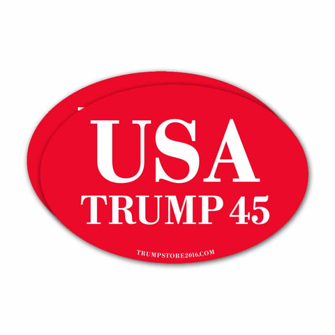 Trump Bumper Sticker - USA - 45