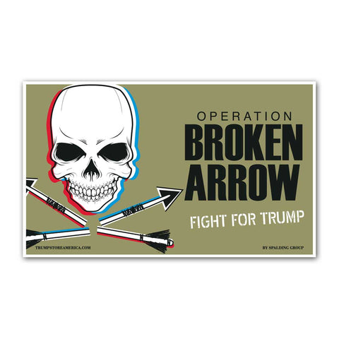 Trump Banner - "Broken Arrow"