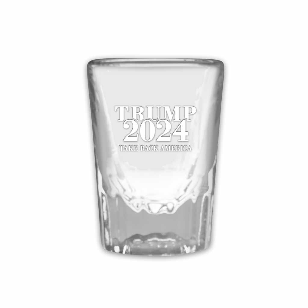 Trump 2024 Fluted Shot Glass